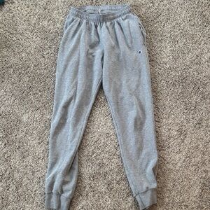 Heavy cotton Grey Champion Embroidered Casual Mens Medium Sweatpants